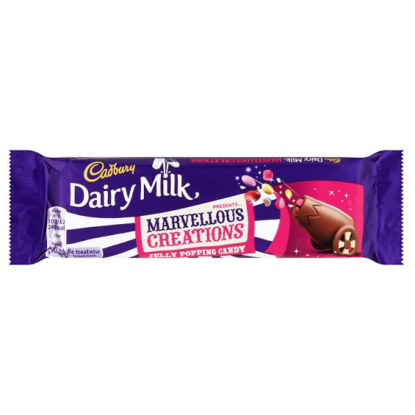 Cadbury Dairy Milk Marvellous Creations with jelly popping Candy