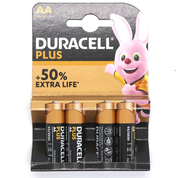 Duracell  Plus Batteries AA x 4