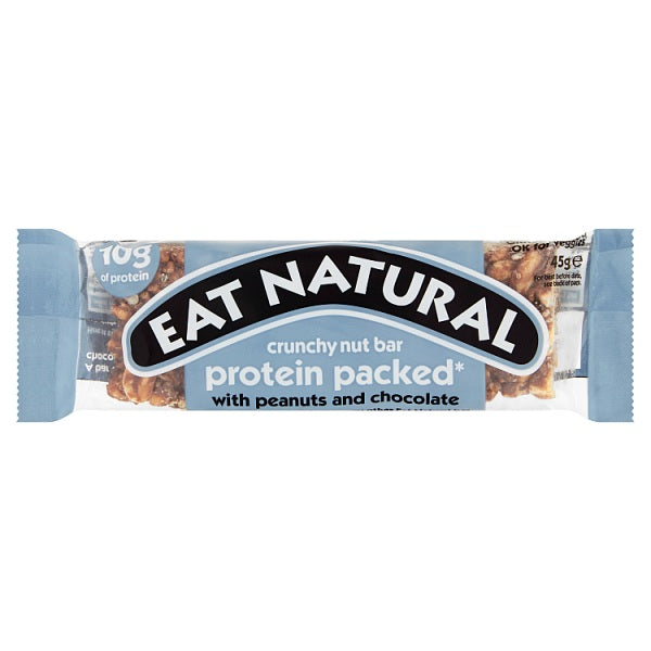 Eat Natural Fruit & Nut Bar - Protein Packed with Peanuts & Chocolate - Gluten Free