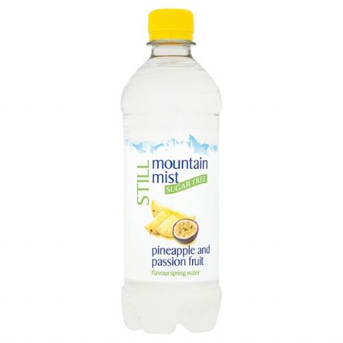 Mountain Mist Pineapple & Passion Fruit Sugar Free Still Spring Water 500ml