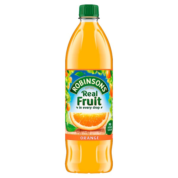 Robinsons Orange concentrate to dilute with no added sugar 750ml
