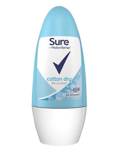 Sure Cotton Dry Roll on Deodorant 50ml