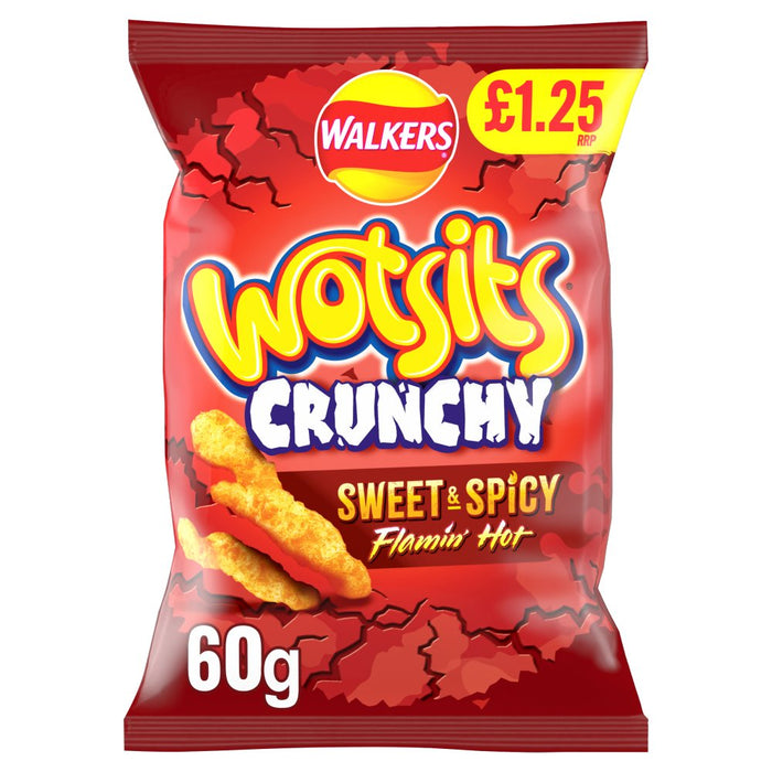 Walkers Wotsits Crunchy Sweet & Spicy - 60g