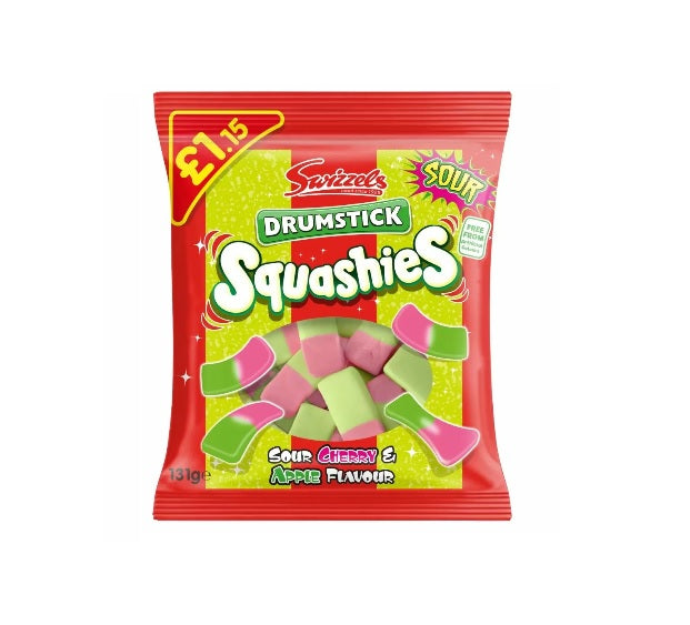 Drumstick Squashies Sour Cherry & Apple Flavour 131g