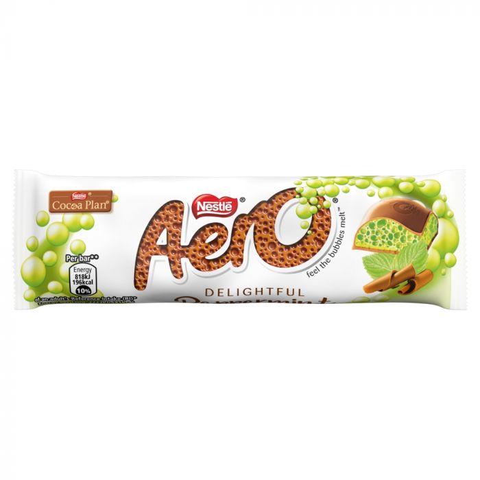 Aero Mint Milk Chocolate Bar 36g