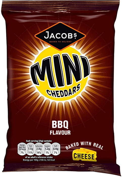 Jacobs BBQ Mini Cheddars 45g