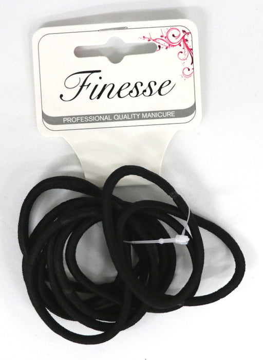 Finesse Black Hair Bands assorted