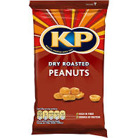 KP Dry Roasted Peanuts 65g pm