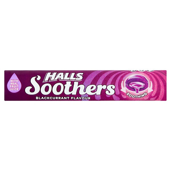 Halls Soother Blackcurrant Flavour