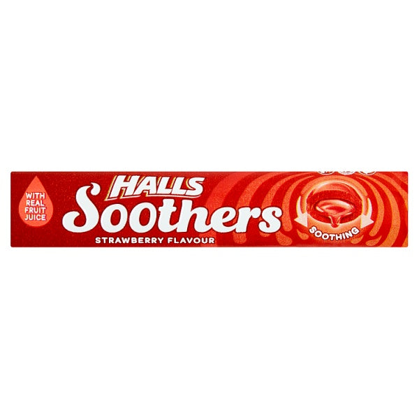 Halls Soothers Strawberry Flavour