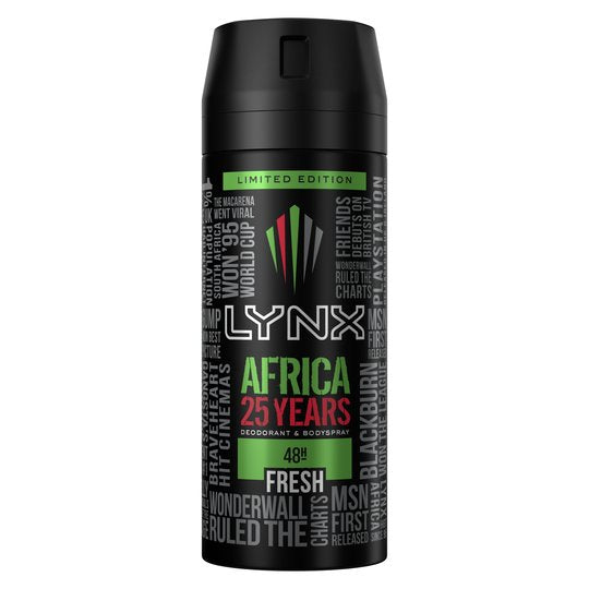 Lynx Africa Deodorant & Body Spray 150ml