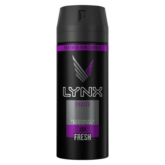 Lynx Excite Deodorant & Body Spray 150ml
