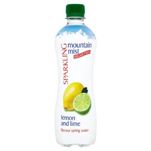 Mountain Mist Lemon & Lime Sugar Free Sparkling Spring Water 500ml
