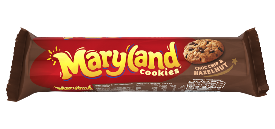 Maryland Choc & Hazelnut Cookies 200g