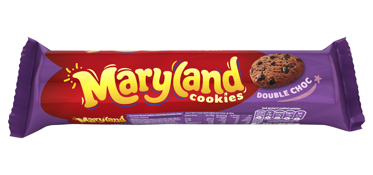 Maryland Double Choc Chip Cookies 200g