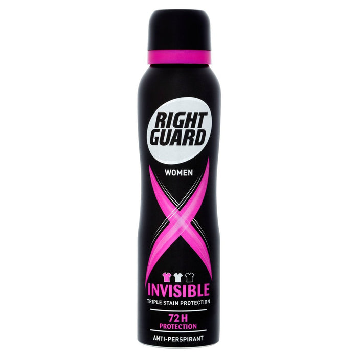 Right Guard Women Invisible Dry Antiperspirant Deodorant 150ml