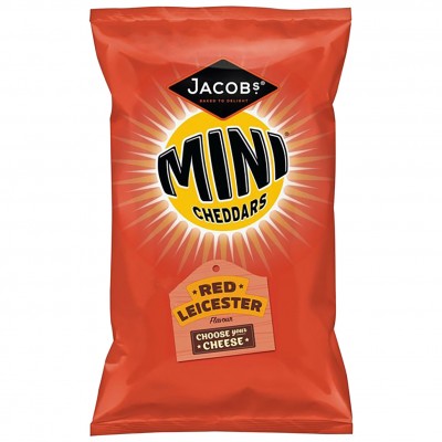Jacobs Red Leicester Mini Cheddars 45g