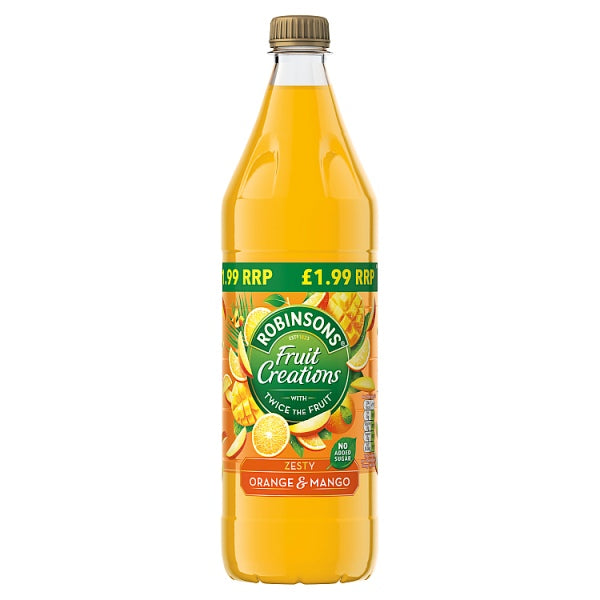 Robinsons Fruit Celebrations Orange & Mango to dilute with no added sugar