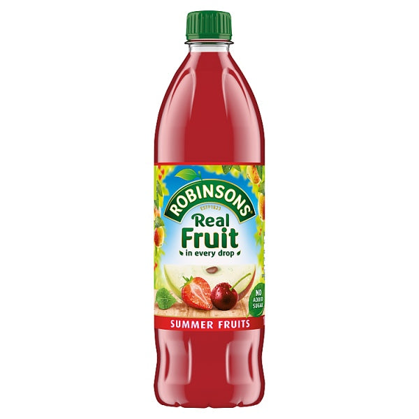 Robinsons Summer Fruits to dilute 750ml with no added sugar