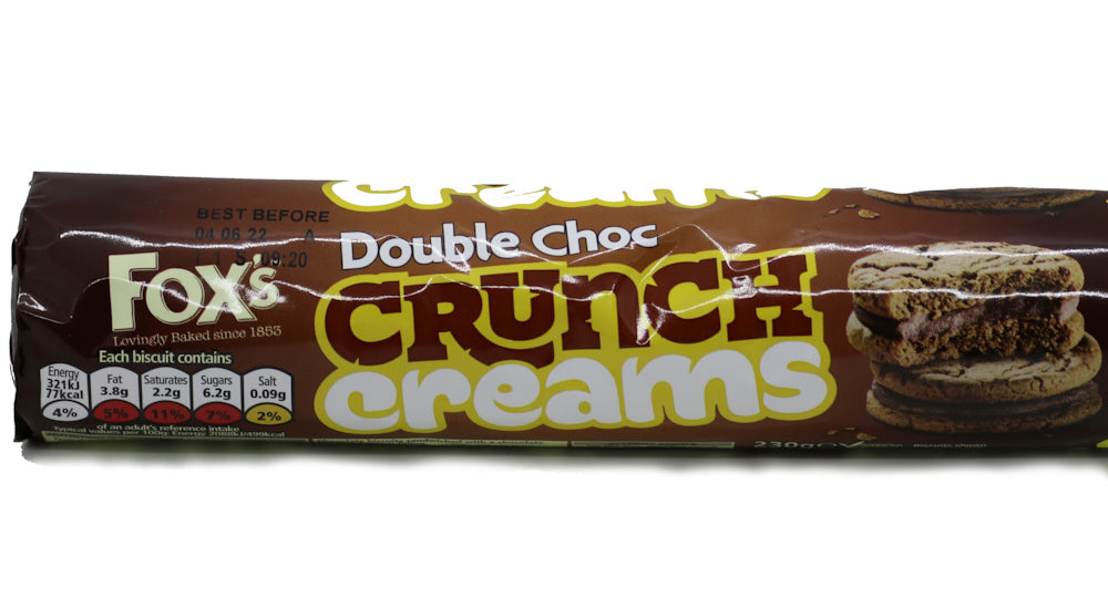Fox's Double Choc Crunch Creams only £1.29