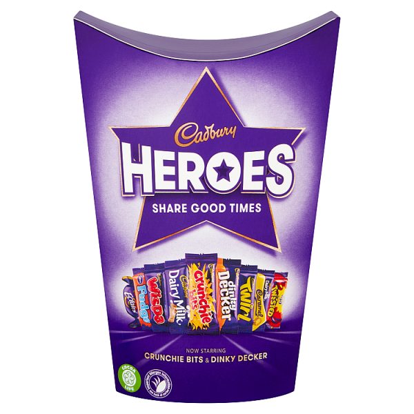 Cadbury Heroes 185g and 290g
