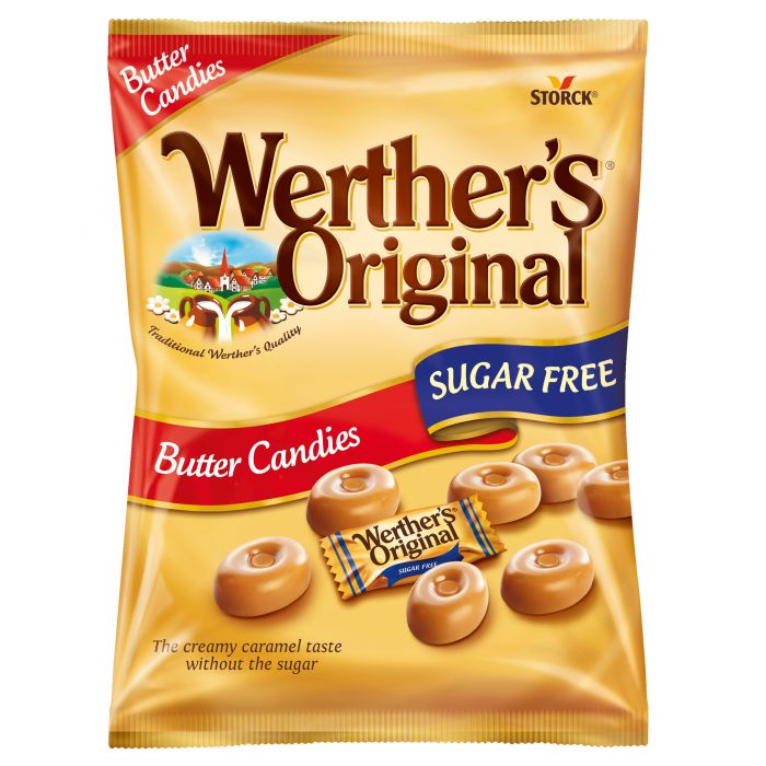 Werther's Original Butter Candies - SUGAR FREE £1.25 bag